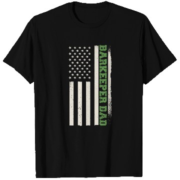 Discover Patriotic Bartender Barman Bartending Barkeeper Dad T-Shirts