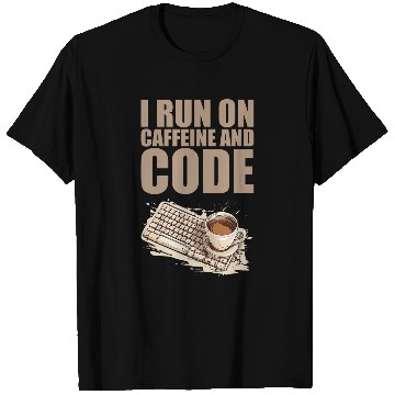 Discover caffeines Coder Software Developer Engineer Coffee Programmer 27 T-Shirts