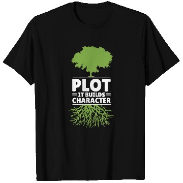 Discover Reading Teacher Plot It Builds Character 2 T-Shirts