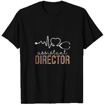 Discover Assistant Director Leopard Heartbeat Appreciation Women T-Shirts