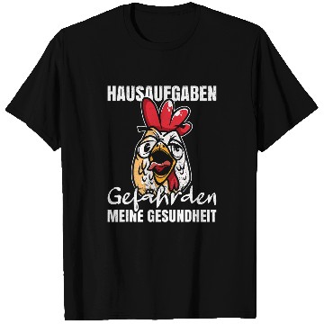 Discover Homework endanger my health funny student saying 2 T-Shirts