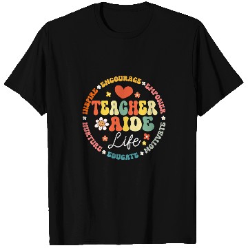 Discover Teacher Aide Life Sub Teacher Assistant Appreciation Week T-Shirts