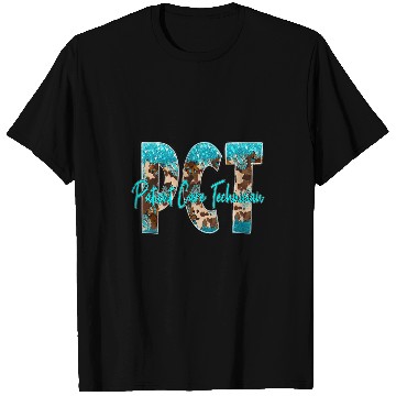 Discover PCT Patient Care Technician Nursing Cute nurses Tech Western T-Shirts