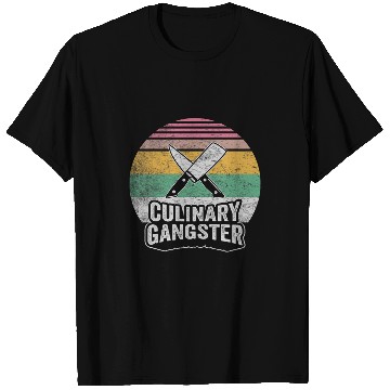 Discover vintages Funny Chef Culinary Gangster Butcher Cooking T-Shirts