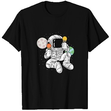 Discover Astronaut Space Cream Astronomer Or Scientist T-Shirts