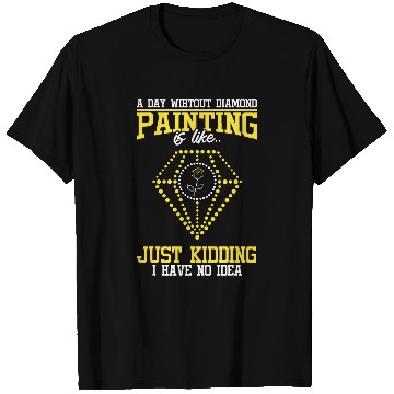 Discover Diamond Painting Collection Diamond Painter Diamond Artist T-Shirts