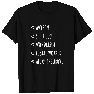 Discover Awesome Postal Worker Funny Thank You T-Shirts