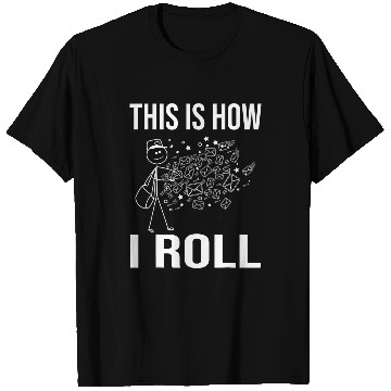 Discover Funny Mailman This Is How I Roll Postal Worker Postman T-Shirts