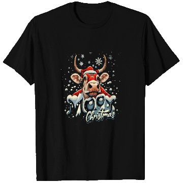 Discover Mooy christmas design for Patriotic Farmer T-Shirts