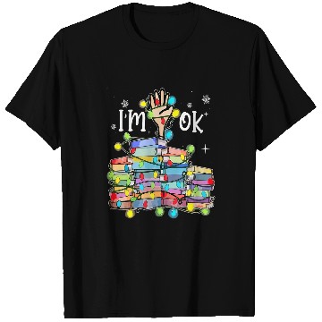 Discover Reading Books Librarian Reader Nerd Im Ok Teacher School 1 T-Shirts