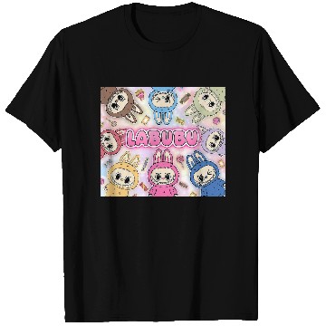 Discover Kids Labubu Youth Heavy Blend Hooded T Shirts, Gift for Children, T Shirts