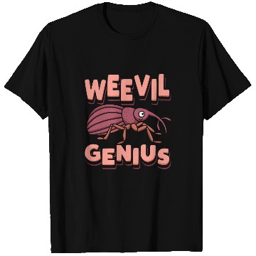 Discover Weevil Genius Bug Expert Entomologist Insect Lover Hunter T-Shirts