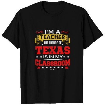 Discover Texas Teacher School Student Pride T-Shirts