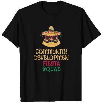 Discover Community Development Social Worker Cinco de Mayo T-Shirts