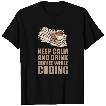 Discover caffeines Coder Software Developer Engineer Coffee Programmer 45 T-Shirts