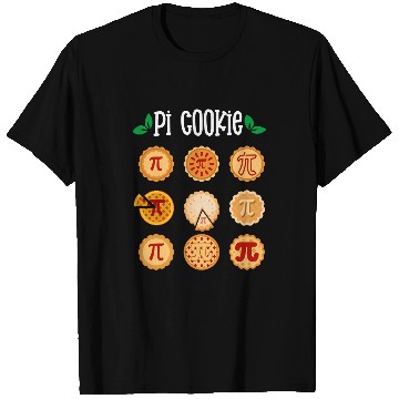 Discover Pi Cookie Different Pie Math Day Mathematics Happy Pi Day T-Shirts