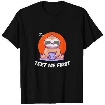 Discover Text Me First Introvert Boss Antisocial Manager Funny Rules 3 T-Shirts