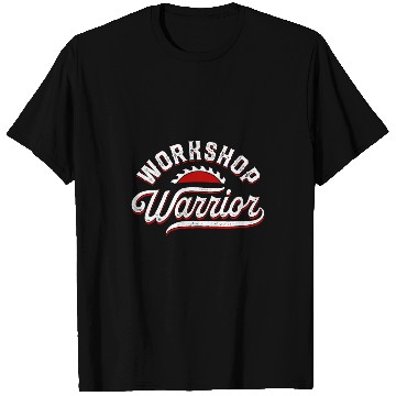 Discover Workshop Warrior 2Carpentry Woodworker Tools Carpenter T-Shirts
