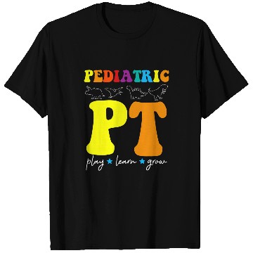 Discover Cute Therapy Rainbow Pediatric Physical Therapist T-Shirts