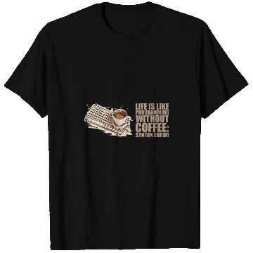 Discover caffeines Coder Software Developer Engineer Coffee Programmer 46 T-Shirts