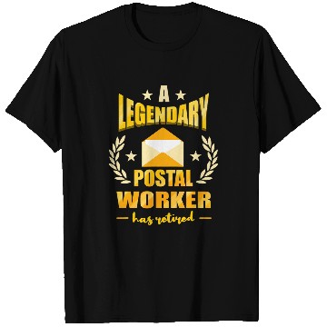 Discover A Legendary Postal Worker Has Retired T-Shirts