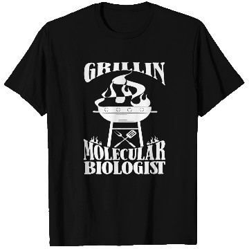 Discover Biology Grill Student Teacher Science Molecular Biologist T-Shirts