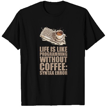 Discover caffeines Coder Software Developer Engineer Coffee Programmer 35 T-Shirts