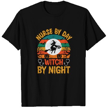 Discover nurses By Day Witch By Night T-Shirts