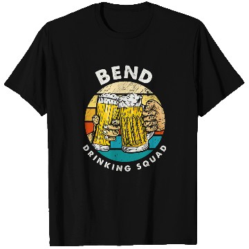 Discover Bend Drinking Squad Oregon Craft Beer OR Brewer Party T-Shirts