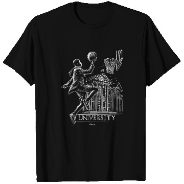Discover CAMPUS HOOPS BALLER UNIVERSITY STUDENT BASKETBALL T-Shirts