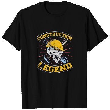 Discover Construction Legend Design For Construction Workers T-Shirts