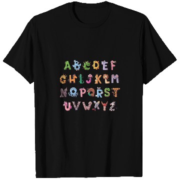 Discover Funy Alphabet ABCs Animal Learning Kindergarten Teacher T-Shirts