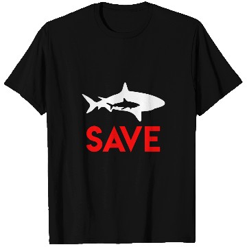 Discover Save The Sharks Environmental Protection Shark T-Shirts