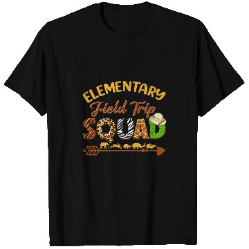 Discover Elementary Students School Zoo Field Trip Squad Matching T-Shirts