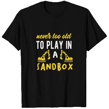 Discover Construction Crew Highway Worker Excavator Digger 4 T-Shirts