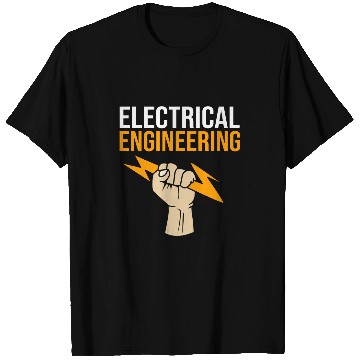 Discover Electricity Engineering Student Electrical Engineer T-Shirts