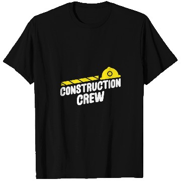 Discover Construction Crew Highway Worker Industry Safety Highway T-Shirts