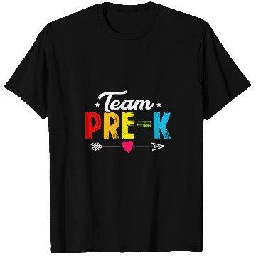 Discover Funny Team PreK Teacher Student Hello First Day T-Shirts