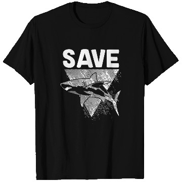 Discover Save Sharks stop finning shark T-Shirts
