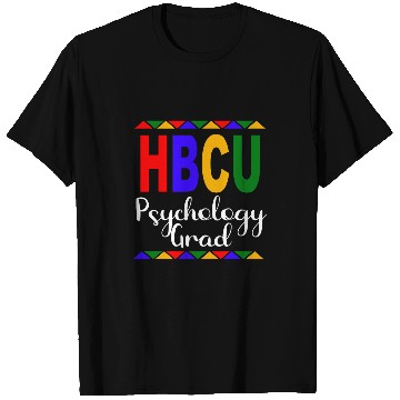 Discover HBCU Psychology Major Student Grad T-Shirts