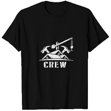 Discover Construction Crew Highway Worker Road Safety Jobsite T-Shirts