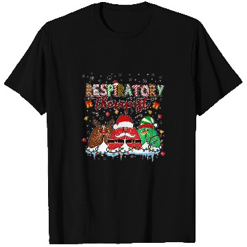 Discover Respiratory Therapist Santa Christmas Lungs RT nurses Xmas T-Shirts