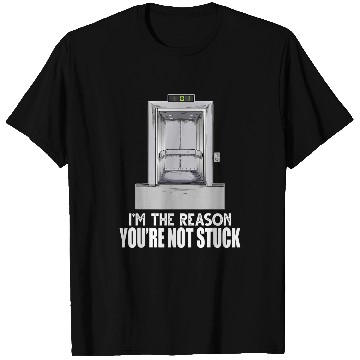Discover Elevator Mechanic Repairman T-Shirts