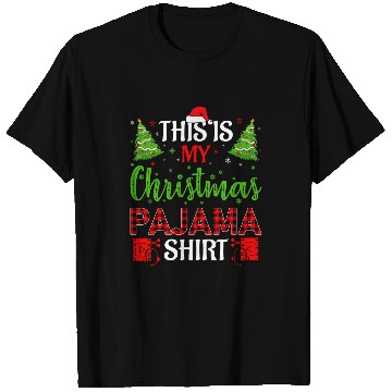 Discover xmass Tree Santa Hat Editor This is My Christmas Pajama T-Shirts