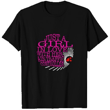 Discover Pilot A Girl In Love With Her Air Traffic Controller ATC Avi T-Shirts