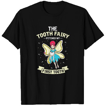 Discover Womens Tooth Fairy fetched my first Tooth Dental dentists Hygienist T-Shirts