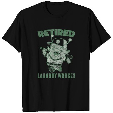 Discover Funny Retirement Design Monster with baseball bat T-Shirts