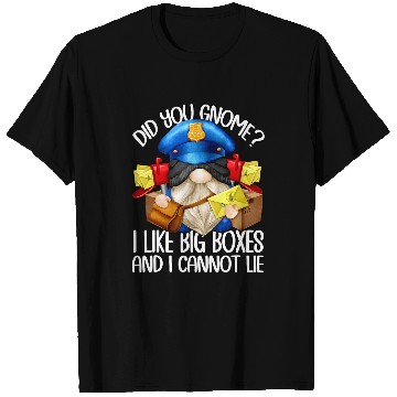 Discover Funny Saying For Postal Worker Mailman Dad Postman Gnome T-Shirts