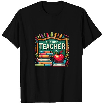 Discover Future Teacher ABC Inspirational Educator Design T-Shirts