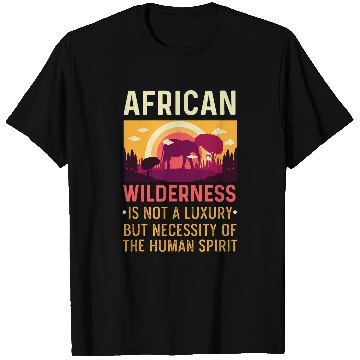 Discover African Wilderness Zoologist T-Shirts